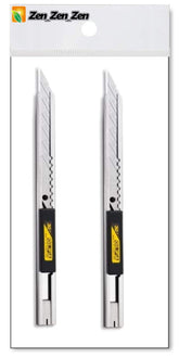 OLFA 141B 9mm utility knife with automatic lock for secure blade changes.