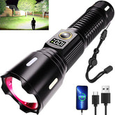 OLIARIL X725 beam spotlight shows long-range visibility for camping and search tasks
