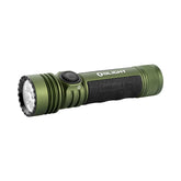 OLIGHT Seeker 4 Pro front view with bright, far-reaching beam for night exploration