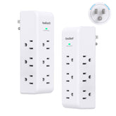 One Beat 2Pack surge protector with rotating plug powers nine devices safely.