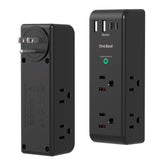 One Beat surge protector with rotating plug for easy access