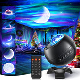 One Fire northern lights projector ceiling display for immersive bedroom night sky.