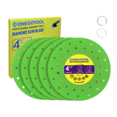 ONEGOTOOL 4-1/2 inch tile cutter blade for angle grinder delivers smooth cuts with minimal chipping.