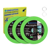 ONEGOTOOL tile cutter disc for 4-1/2x7/8 inch tiles delivers clean, chip-free cuts.