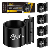 Onesnt 5-pack E-Track tool holders secure tools in trailers.