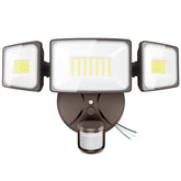 Onforu 75W LED flood light front view offering broad entryway illumination and security