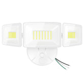 Onforu 75W outdoor LED flood light front view with bright illumination