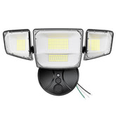Onforu 90W flood light exterior front view delivering bright yard lighting