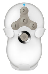Onisamt Hunter remote front view with quick-access control buttons.
