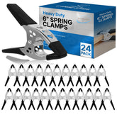 Online Best Service 6-inch spring clamp for woodworking; holds pieces securely while glue dries.