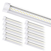 ONLYLUX 8ft LED shop light assembly-ready for quick garage setup