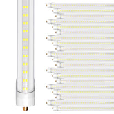 ONLYLUX 8ft LED tube packaging—bulk purchase ready for office retrofit.
