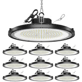 OnlyLUX UFO high bay light delivers 22500lm brightness for large workshop spaces.