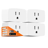 Onvis Matter over Thread Smart Plug compact design saves outlet space.