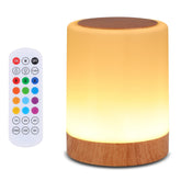 OORUN Touch Bedside Lamp with top activation for easy night lighting