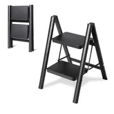 OOSOFITT 2-step ladder top step for cabinets and shelves.