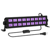 OPPSK black light bar 54W with 18 LEDs for vibrant party glow
