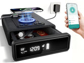 ORARAER Smart Biometric Gun Safe front view with quick fingerprint entry.