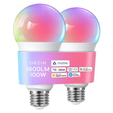 OREiN Matter smart bulb packaging shows easy setup and sleek design.