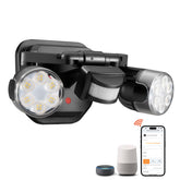 OREiN motion sensor outdoor light front view offers broad entryway illumination