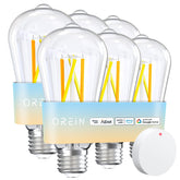 OREiN Smart Edison bulb with WiFi control for app-driven lighting