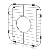 Orgneas sink grid protective base guards sink surface while stacking dishes