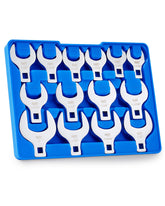 Orion Motor Tech jumbo crowfoot wrench set in carry case for easy storage and transport