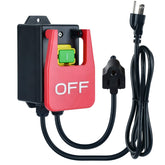 Ortis router-table-switch shows the large stop paddle for quick power-off