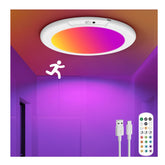 ORYAR color-changing ceiling light with remote control for mood lighting