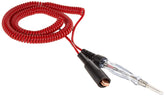 OTC 3633 Mini-Coil Cord Tester in use identifying shorts in automotive wiring.