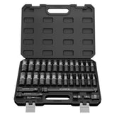 OTLOOMTBT 32-piece half-inch drive impact socket set ideal for heavy-duty automotive work