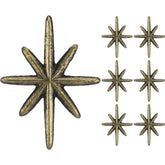 Otoolling 6-set antique gold drawer pulls upgrade furniture with rustic charm