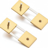 Otoolling grandfather clock pendulum suspension spring 2-pack for precise timekeeping