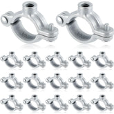 Otoolling split-ring pipe hanger, 3/4 in, for quieter pipe suspensions.