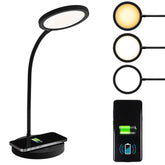 OttLite Good Housekeeping circular desk lamp with glow ring for focused work
