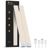 OTWKAY under-cabinet light front view showing slim 14.7-inch design for task lighting