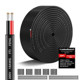 Oududianzi 18AWG wire spool ready for long low-voltage runs