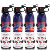 Ougist ABC fire extinguisher for home kitchen use with quick grease-fire suppression.