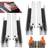 Oungy 10-inch undermount soft-close drawer slide shown for smooth, quiet operation