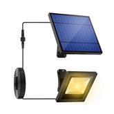 Ousam Led solar panel with dusk-to-dawn sensor for automatic outdoor lighting