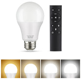 OUTON A19 LED bulb with remote control for effortless lighting adjustments.