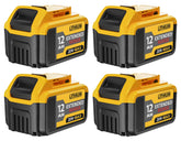 ovevevovel four-pack 12000mAh battery front view, compact packaging
