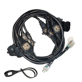 oviitech 25ft extension cord outlet panel with seven outlets for flexible power distribution