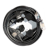 Oviitech 50ft SJTW extension cord with six outlets for versatile power access.