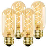Owilukie E26 LED bulb with amber glass for warm ambience.