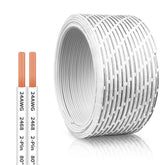 OXDFK 100 ft 24 AWG garage door wire roll for flexible sensor installations.