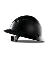 PACIFIC PPE Full Brim Hard Hat front view offers reliable head protection on site.