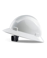PACIFIC PPE full brim hard hat front view for durable head protection on site.
