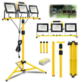 PACOLIT P 3-head adjustable LED work light on a stand for versatile task lighting