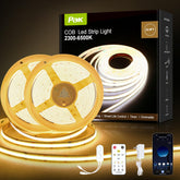 Pak COB LED strip two-roll kit provides bright, even room illumination for versatile spaces
